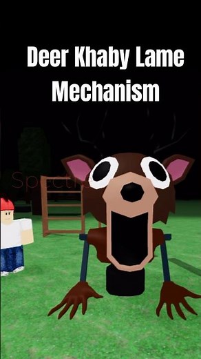 Khaby Lame Mechanism But It Is The Deer From Roblox 99 Nights In The Forest (Animation Meme)