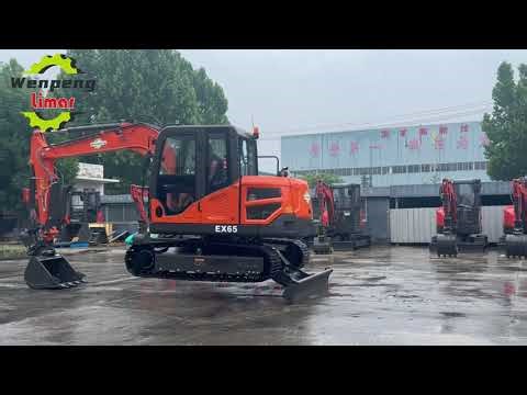 6.5 Ton Compact Excavator For Construction #excavators #constructionmachinery #compactexcavator