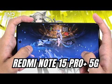Redmi Note 15 Pro Plus 5G Test Game Arknights Endfield | Snapdragon 7s Gen 4 Gaming
