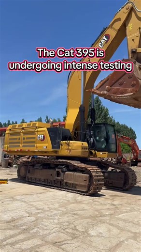The Cat 395 is undergoing intense testing. #cat336 #cat349 #cat395 #cat