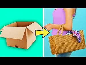 31 WUNDERSCHÖNE BASTELEIEN AUS KARTONPAPPE