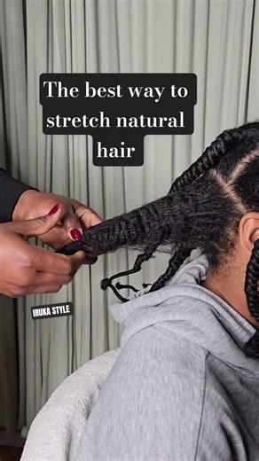 Best way to stretch natural hair