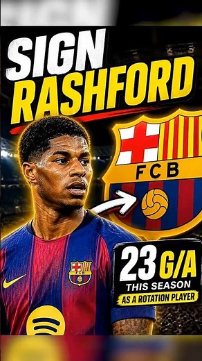 This Moment Might Force Barcelona to Sign Rashford #footballshorts