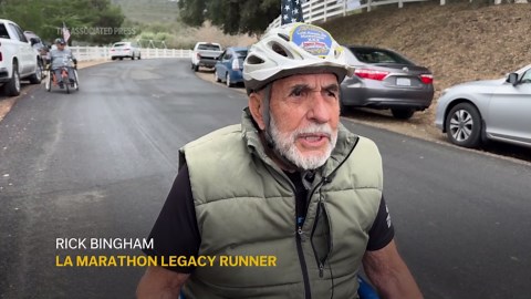 Dedicated runners have competed in every LA Marathon for 40 years