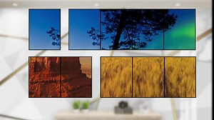 Spolehli Video Wall Controllers 2X2 Video Wall Processor 2X1 3X1 4X1 1X2 1X3 1X4, 1080p, Multi-Screen Splicing Display Controller with Remote Control for 4 TV Splicing (4-Channel)