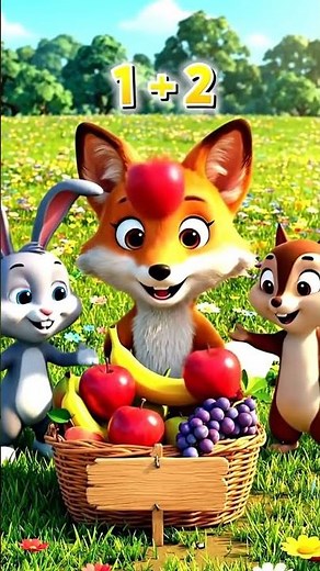Fiona Fox and the Fruit Basket 🦊🍎 | Addition & Subtraction for Kids