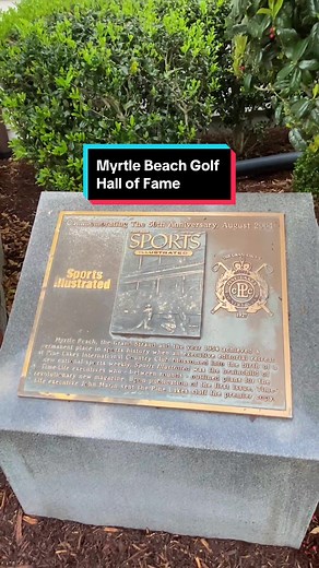 Hidden Gems of Myrtle Beach golf. The Myrtle Beach Golf Hall of Fame at Pine Lakes. #MyrtleBeachGolf #myrtlebeach #golf #golftok #golfcourse #fyp