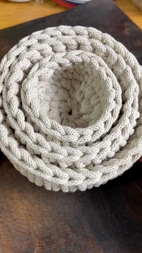 New Nesting Baskets Written PDF Pattern is now available! | MaCreme by Cre