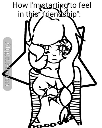 sigh iykyk #animation #badfriends #sad #vent #alightmotion
