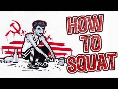 How to Squat like Slav - Gopnik Squat