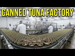 From Ocean to Your Plate: The Secret Process of Canned Tuna | Inside the Factory