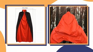 Watch Halloween Cloak , Unisex Adult Cloak with Vampire Witch Cape on Amazon Live