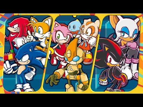Sonic Battle (GBA) Full Game Playthrough (All Stories & All Professor Gerald Robotnik's Journals)