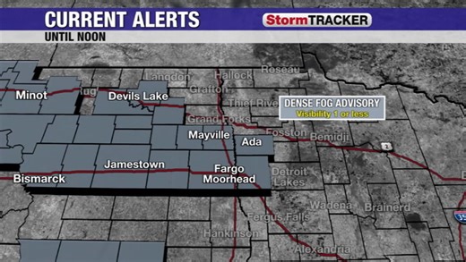 Patchy dense fog lingers this morning