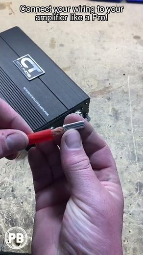 Connect Your Wiring To Your Amp Like A PRO! | #shorts