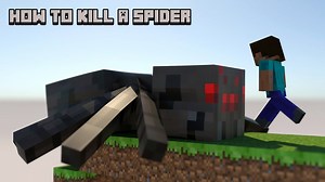 minecraft – How to kill a spider giant spider