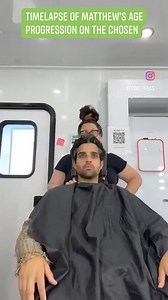 Check out a behind the scenes look of the aging of Matthew for Episode 7 of Season 4 of The Chosen by our brilliant makeup and hair department! Thank you for all that you do in helping us bring our characters to life! Shooting these scenes was a career highlight for me! 😊 Makeup: Mandy Benton / Assisted by: Ashley Rike Hair: Ashley Parker Hair and Makeup Artist #TheChosen #ParasPatel #Matthew | Paras Patel