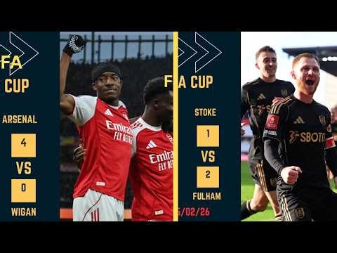 FA Cup Highlights: Arsenal | Leeds | Wolves | Sunderland & Fulham