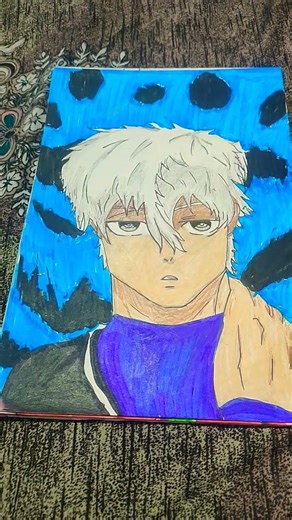 how to draw isagi#isagi#shorts#bluelock