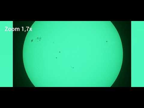 Soleil - Explore Scientific 127 ED - 8 fév 2026