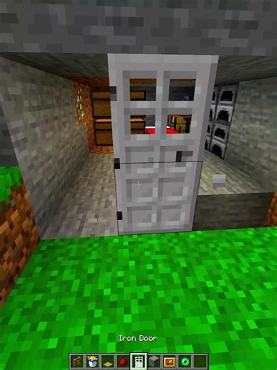 Minecraft Iris Scanner Door