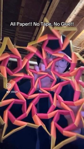 Ace Phelps on Instagram: "So I’ve started working on the Modular Origami Pizza Sphere!! Ik I’m getting a bit sidetracked from the cube, but thats alright, it’s not going anywhere!! So we can always come back to that later!! Please let me know what you think so far tho on the Pizza Sphere!! All Paper, No tape, No Glue!! Enjoy!!❤️🙏🍕 • • • #origami #modularorigami #modular #art #artist #paper #allpaper #papercraft #craft #dmv #custom #sculpture #sphere #architecture #architect #archilovers #pizza