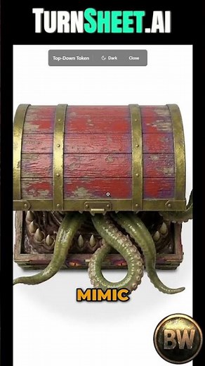 Create Custom RPG Tokens Easily: Artwork to Game Ready! #shorts