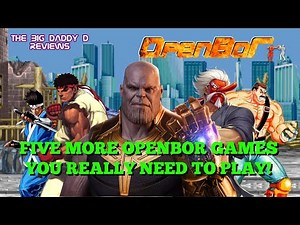Five MORE OpenBOR Games You Really Need To Play! | The Big Daddy D Reviews