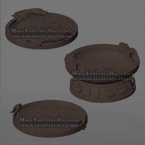 17 Meal Trays Animal Head Handle 3d STL Files for 3d Printers CNC - Download - Etsy