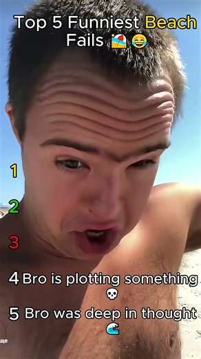 Wait for it: The funniest beach fail ever 😂 #shorts #trending