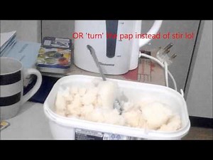How to cook pap with a Microwave in 10 minutes