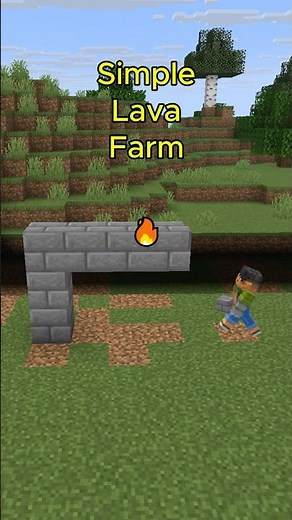 Simple lava farm! 🔥