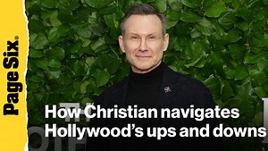 Christian Slater reveals how he weathers the ups and downs of Hollywood
