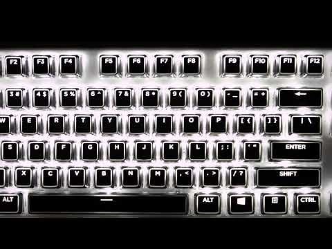 G.SKILL Crystal Crown Keycap - Transparent Keycap Upgrade Set with for Mechanical Keyboards