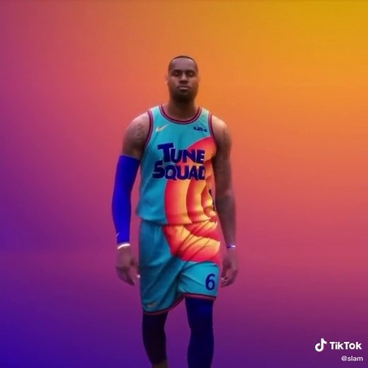 NEW TUNE SQUAD UNIS!!! #spacejam #lebron #fyp #basketball