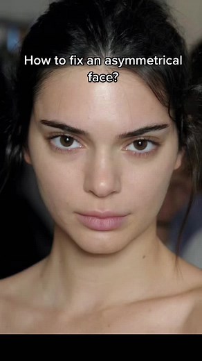 How to fix an asymmetrical face! #asymmetricalface #facialasymmetry #greenscreen