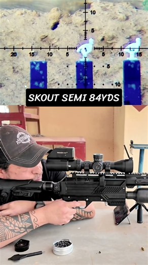 SKOUT SEMI AUTO en accion