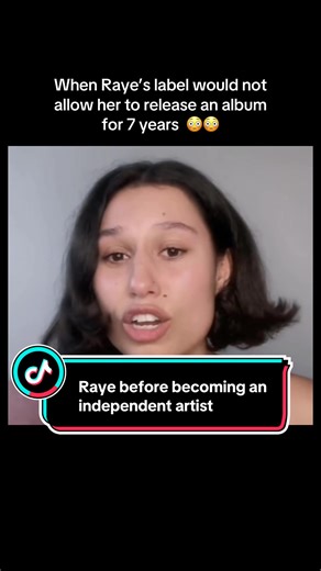Raye never gave up….now she’s free. Imagine if she stayed with the label for more years 😳 #fyp #raye #thismusicmaycontainhope #industry