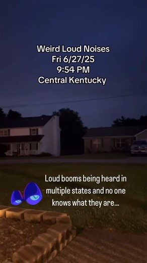 CULT on Instagram: "There have been multiple videos of people recording loud booms in the sky in the past few days and no one seems to have an answer to what’s going on… #boom #booms #loud #sky #skies #newyork #newyorkcity #newjersey #jersey #kentucky #friday #central #centralkentucky"