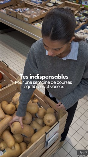 Tu ne sais jamais quoi mettre dans ton caddie pour la semaine ? 🛒 Voici des idées simples, pour composer des repas équilibrés et variés 🍽️ ——— ✨Diététicienne-nutritionniste 👩🏽‍💻Consultations à distance ⤵️ Prise de rdv et infos https://inesavrial-dieteticienne.fr #courses#ideesrepas#conseilsnutrition#dieteticienne#equilibrealimentaire