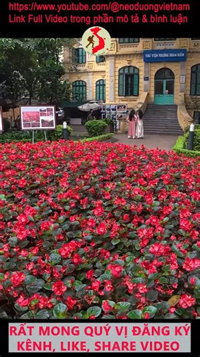Hang Trong Flower Garden | A unique cultural and artistic space in the heart of Hanoi #neoduongvi...