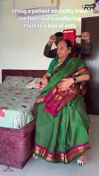 Patient Floor Lift – Safe & Easy Transfer from Ground to Bed!