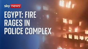 Egypt: Dozens injured after fire engulfs police complex - The Global Herald