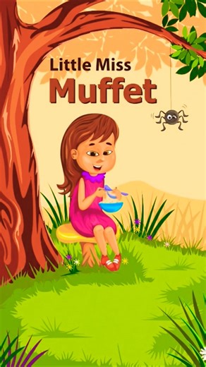 little miss muffet #animatedkids #babycartoon #candycartoon #cartoonkid #cartoondance #cartoonshorts