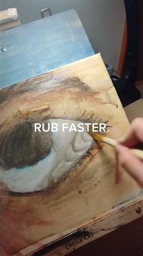 how ro make a used canvas back to a blanck canvas #art #drawing #music
