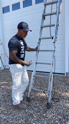 6K views · 34 reactions | Setting your ladder feet is essential to keeping you safe. Set the extension feet like this! #ladders #laddersafety #painter #toolsofthetrade #besafe #contractor #howto #diy | The Idaho Painter | Facebook
