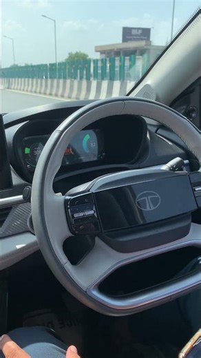 Curve EV ADAS Test – Forward Collision Warning Demo ⚠️🚗 #shorts #automobile #evindia #electric