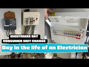 Day in the life of an electrician - Consumer unit upgrade
