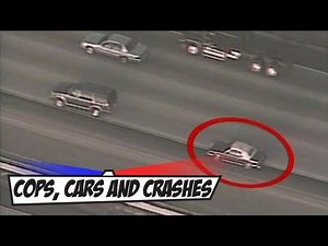 High speed Police Car Chase ends in Crash