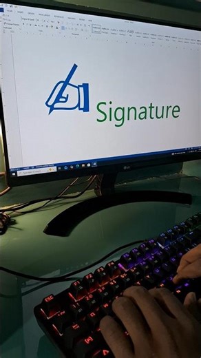 Signature Shortcut key #shorts #short